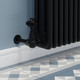FAR-CR-TB-LS06 - Faringdon Traditional Thermostatic Radiator Valve - Textured Black (Corner TRV) FAR-CR-TB-LS06 - Faringdon Traditional Thermostatic Radiator Valve - Textured Black (Corner TRV)